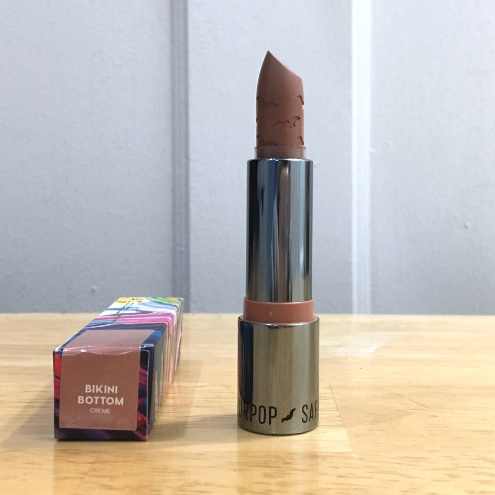 Safiya Nygaard x ColourPop bikini bottom lipstick